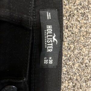 Hollister Black Relaxed Jeans